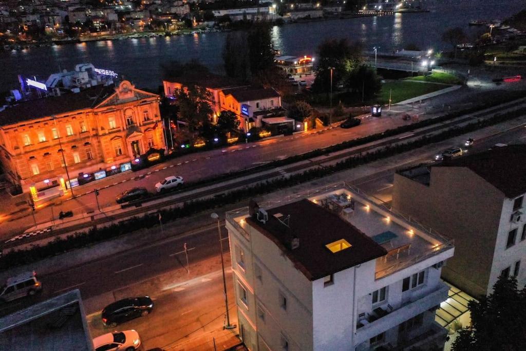 Waterfront Apartment By The Tram - Terrace With Dome & Golden Horn View In Fatih 伊斯坦布尔 外观 照片