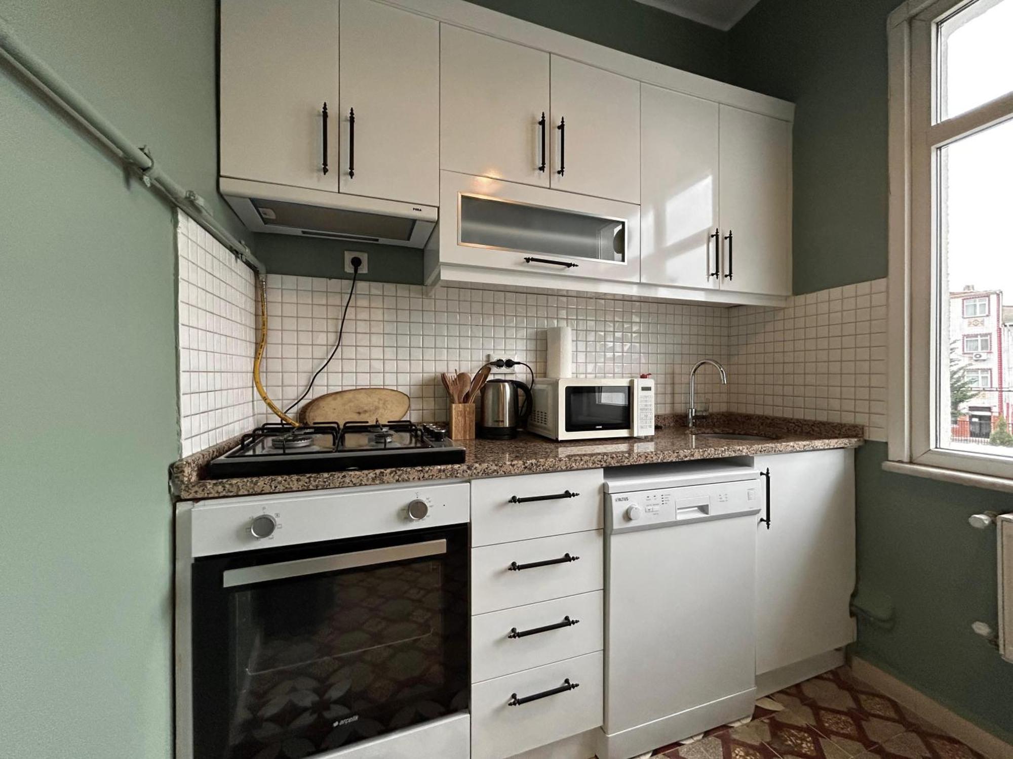 Waterfront Apartment By The Tram - Terrace With Dome & Golden Horn View In Fatih 伊斯坦布尔 外观 照片